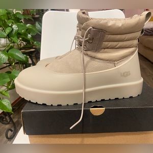 Ugg Men's Classic Mini Lace-Up Weather Boots - Dune - Size 11